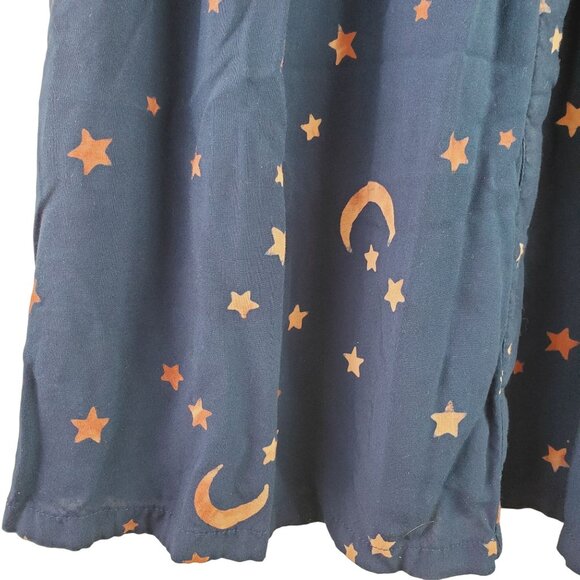 Sugarhill Brighton Mystic Nights Babydoll Shirt Dress Sz 8 - Picture 7 of 12